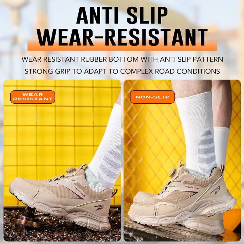 New 2025 Insulation Shoes Construction Work Boots Anti-smash Anti-puncture Safety Shoes Men Steel Toe Boots Indestructible Shoes