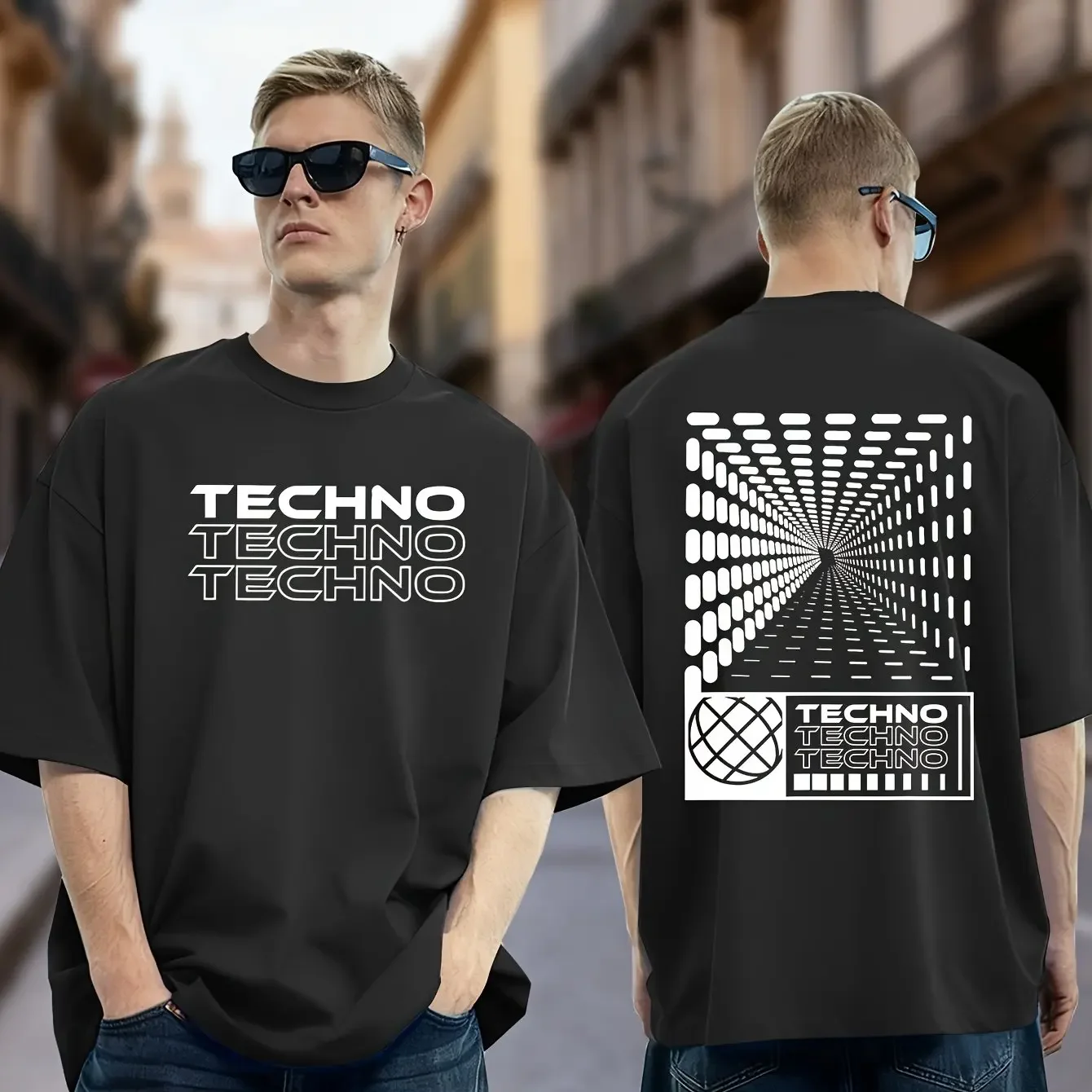2026 Men's Oversized T Shirt Sound Guy Funny Audio Engineer Graphic Print Short Sleeve Cotton Unisex Tee