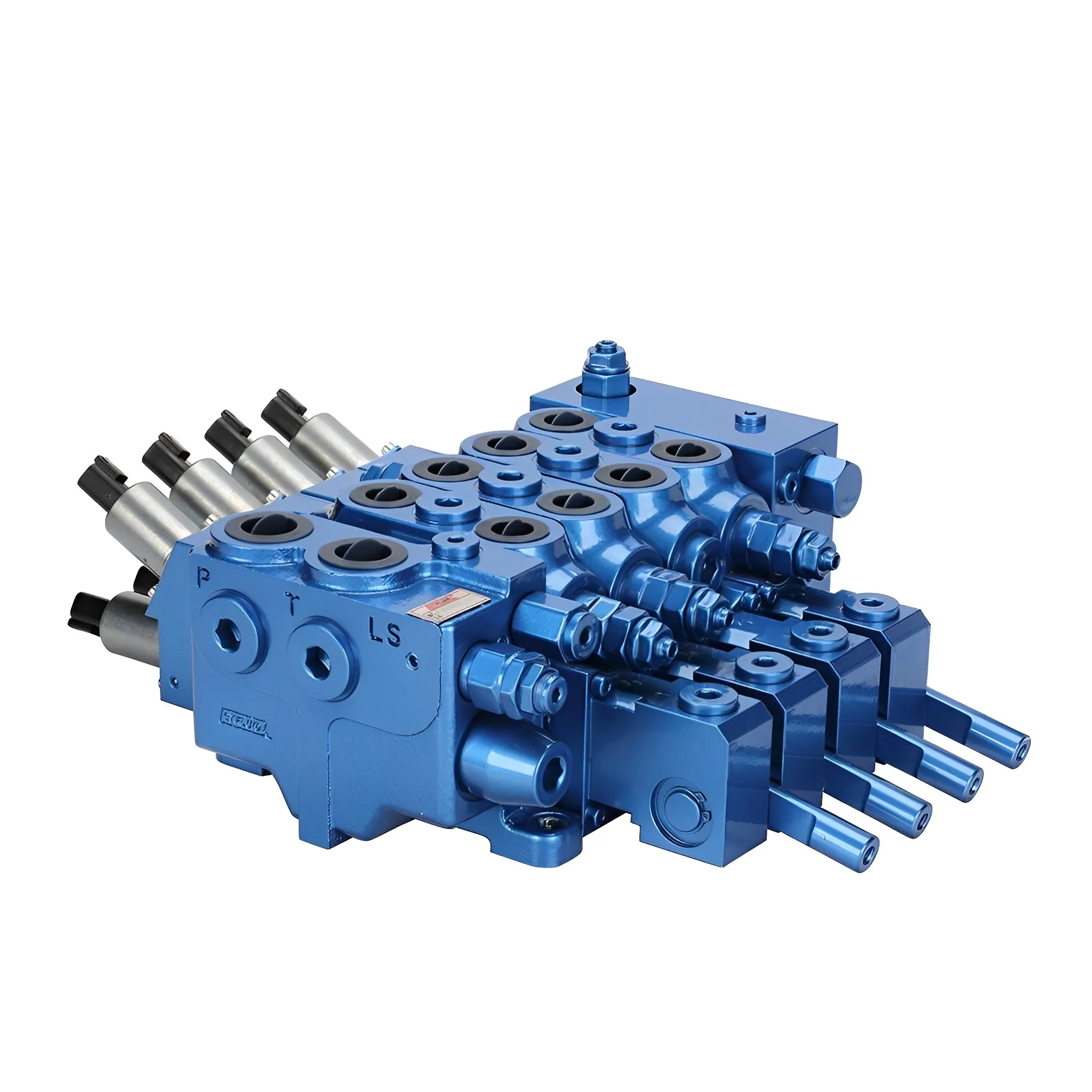 In de fabriek gemaakte proportionele klepstroomverdelerregelklep met hydraulische joysticks