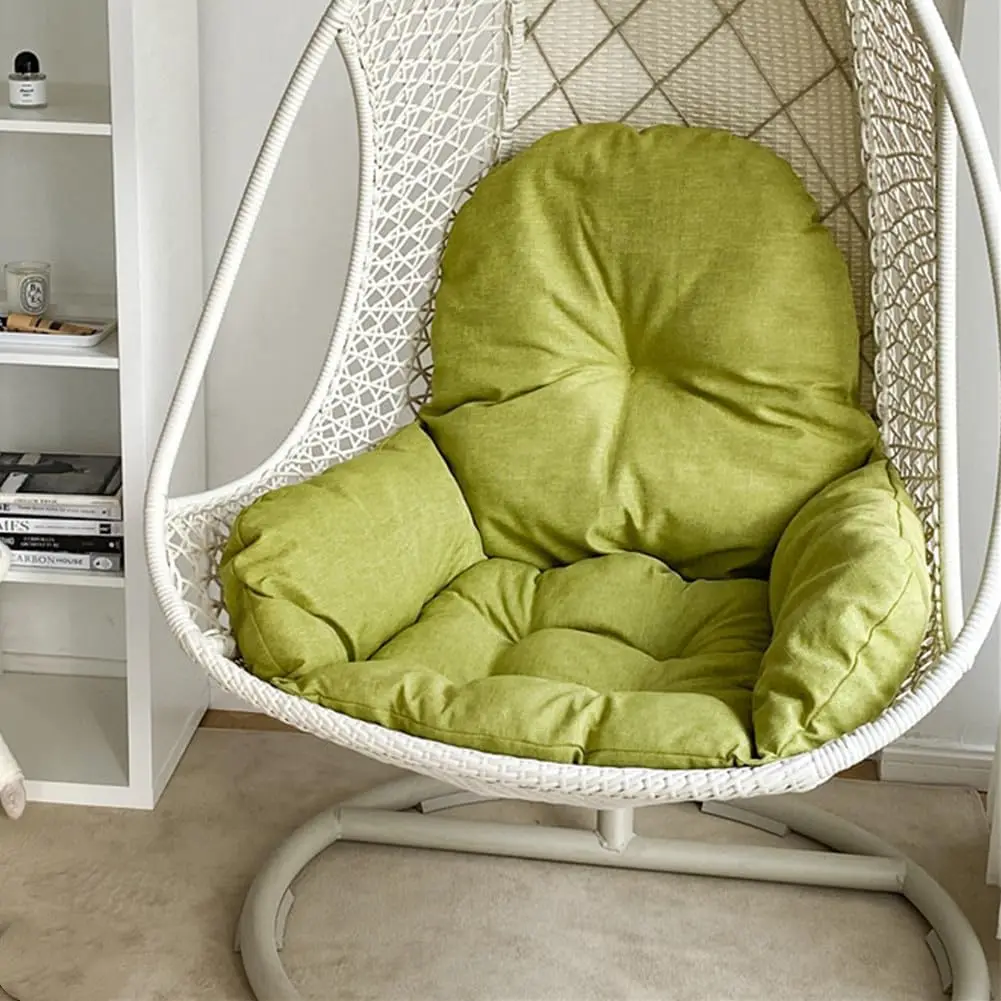 

Swing Egg Chair Cushion Thickened Hanging Basket Seat Cushion Washable Hammo Chair Cushion Outdoor Patio Hanging Chair Cushion