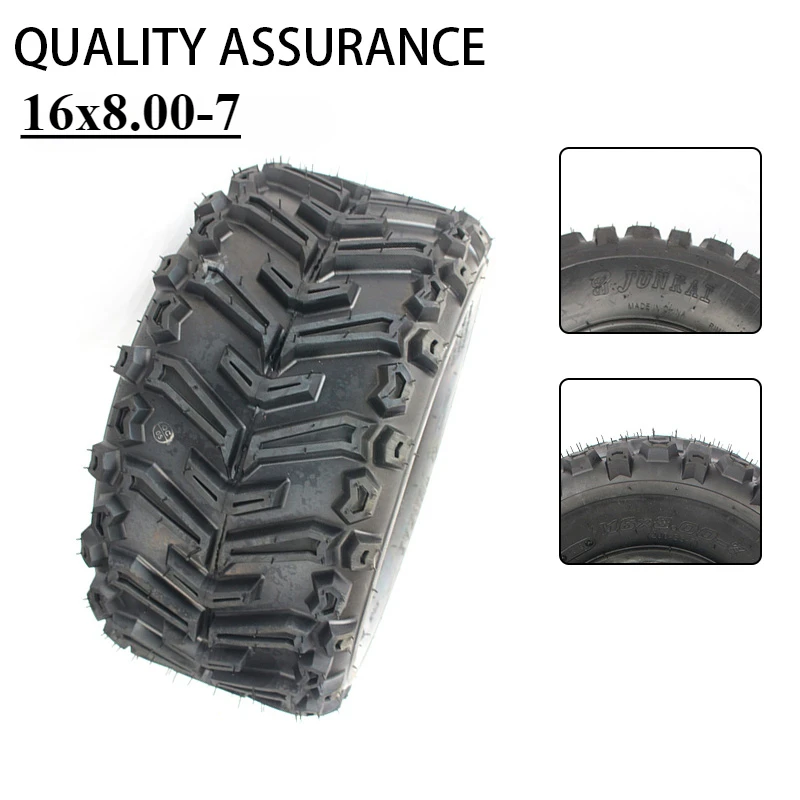 High performance 16X8-7 Kart Auto Parts 7 inch ATV Tires 16X8-7 16 * 8-7 Highway Tire Wear-resistant Wheel Tires