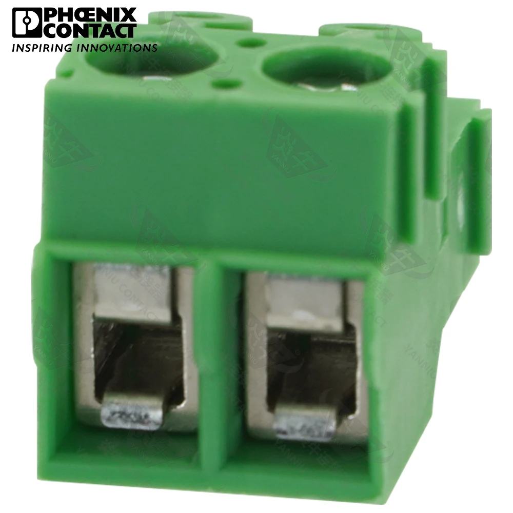 

5.0mm Original Genuine Phoenix Contact Connector PCB Pluggable PLUG-IN Terminal Block 2 Pin PT 1.5 PVH 5.0 1934861 12A 400V