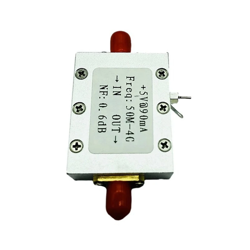 Ultra Low Noise nf = 0,6 dB hohe Linearität 0,05-4g Breitband verstärkung lna Eingang bis zum HF-Modul einfach zu bedienen