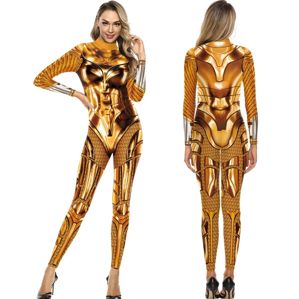 

Halloween Cosplay Costume Unisex Heroic Style 3D Print Bodysuit Performance Wear Spooky Season Gradient Aesthetic