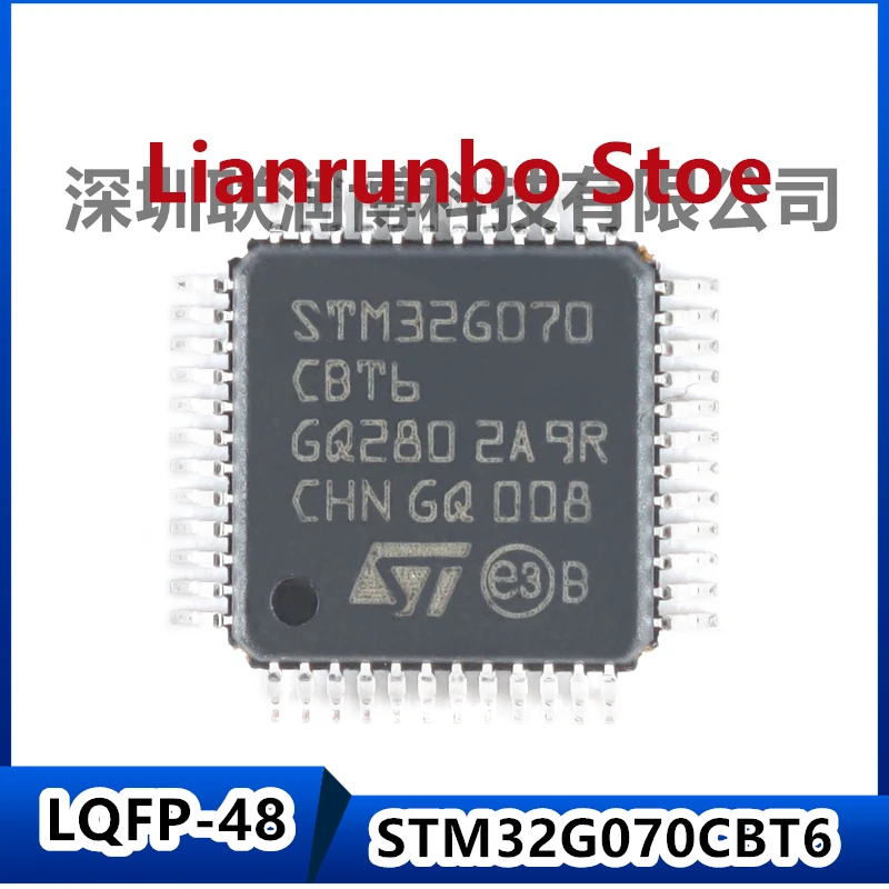 

New original STM32G070CBT6 LQFP-48ARM Cortex-M0+32-bit microcontroller MCU