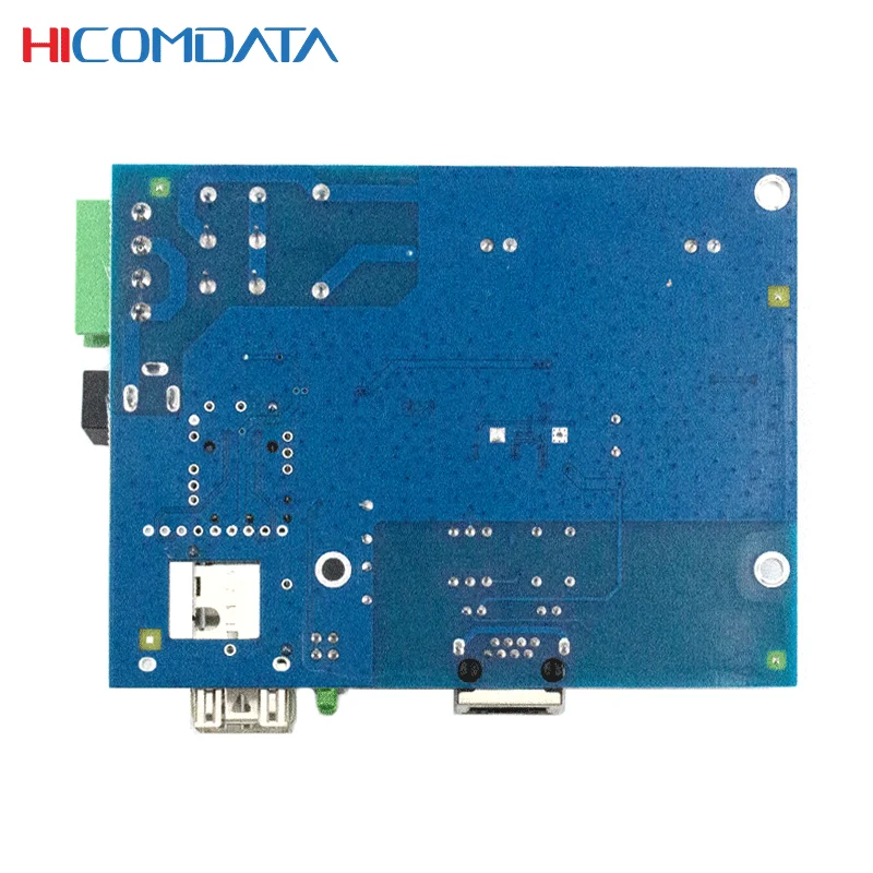 2-portowy przemysłowy przełącznik 100M PCBA 1*100M port SFP i 1*10/100M portów RJ45, obsługa portu światłowodowego moduł SFP