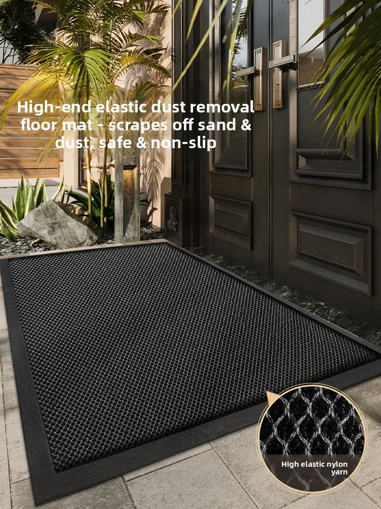 

Thi Входной коврик против грязи для виллы Роскошный домашний дверной коврик Легко чистящийся уличный прямоугольный коврик ape High ade Anti Slip