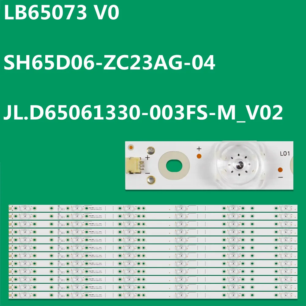 

LED Backlight Strip For LC-65Q7370U LC-65Q7330U LC-65Q7300U LC-65N7004U 65R6E JL.D65061330-003FS-M_V02 HZ65A65E HD650S1U71-B1