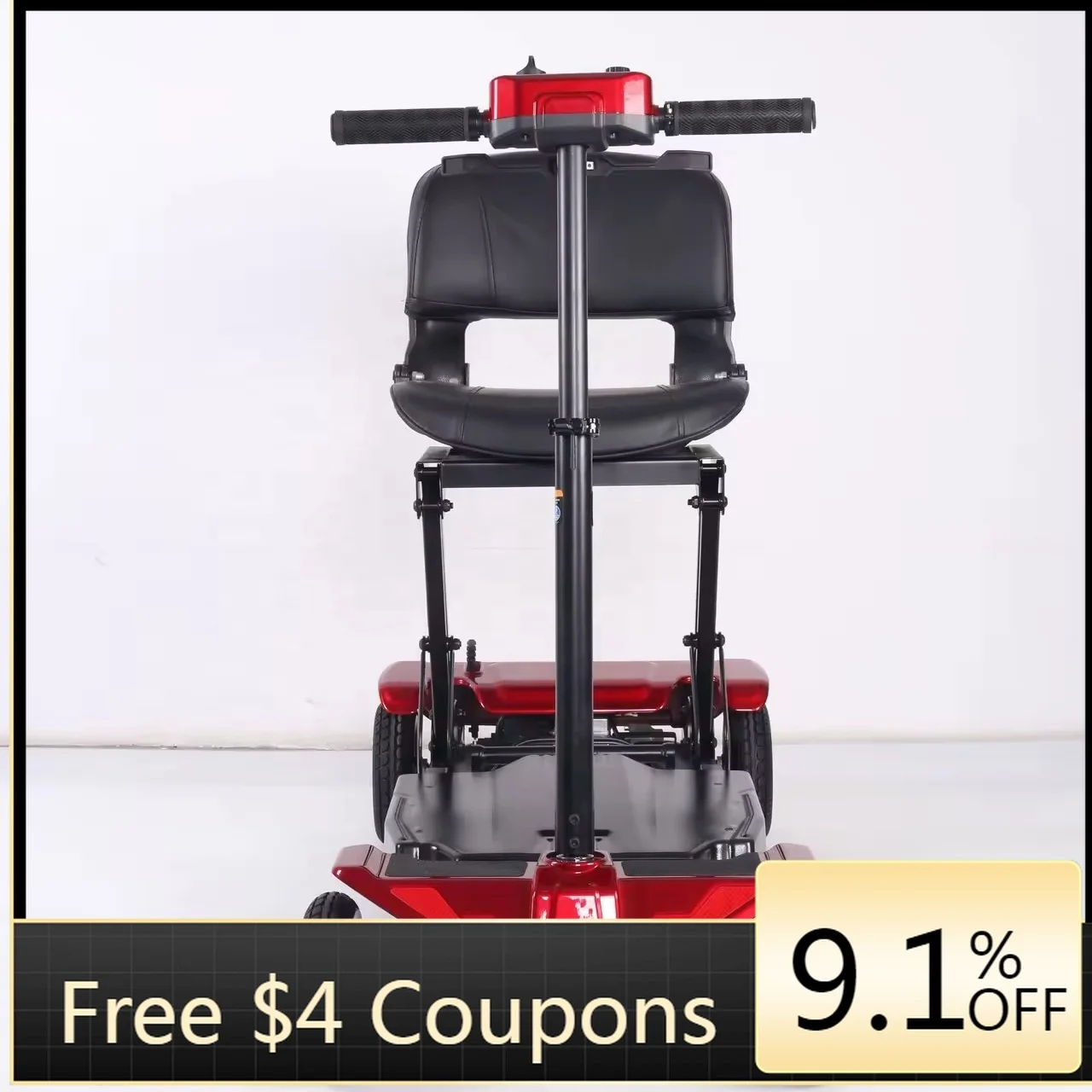 

High quality commuting vehicles are safe and reliableBest Selling Lightweight One Click Auto Folding Folding Scooter 4 Wheel E