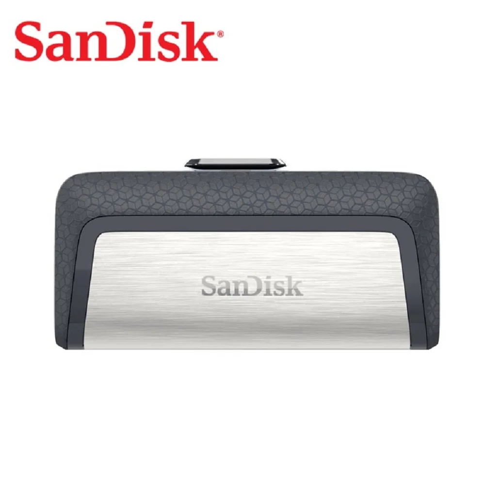 SanDisk USB 3.1 128GB SDDDC2 Extrema alta velocidade Tipo-C Dual OTG Flash Drive 64GB Pen Drives 16GB 150MB/S Computador 32GB negócio