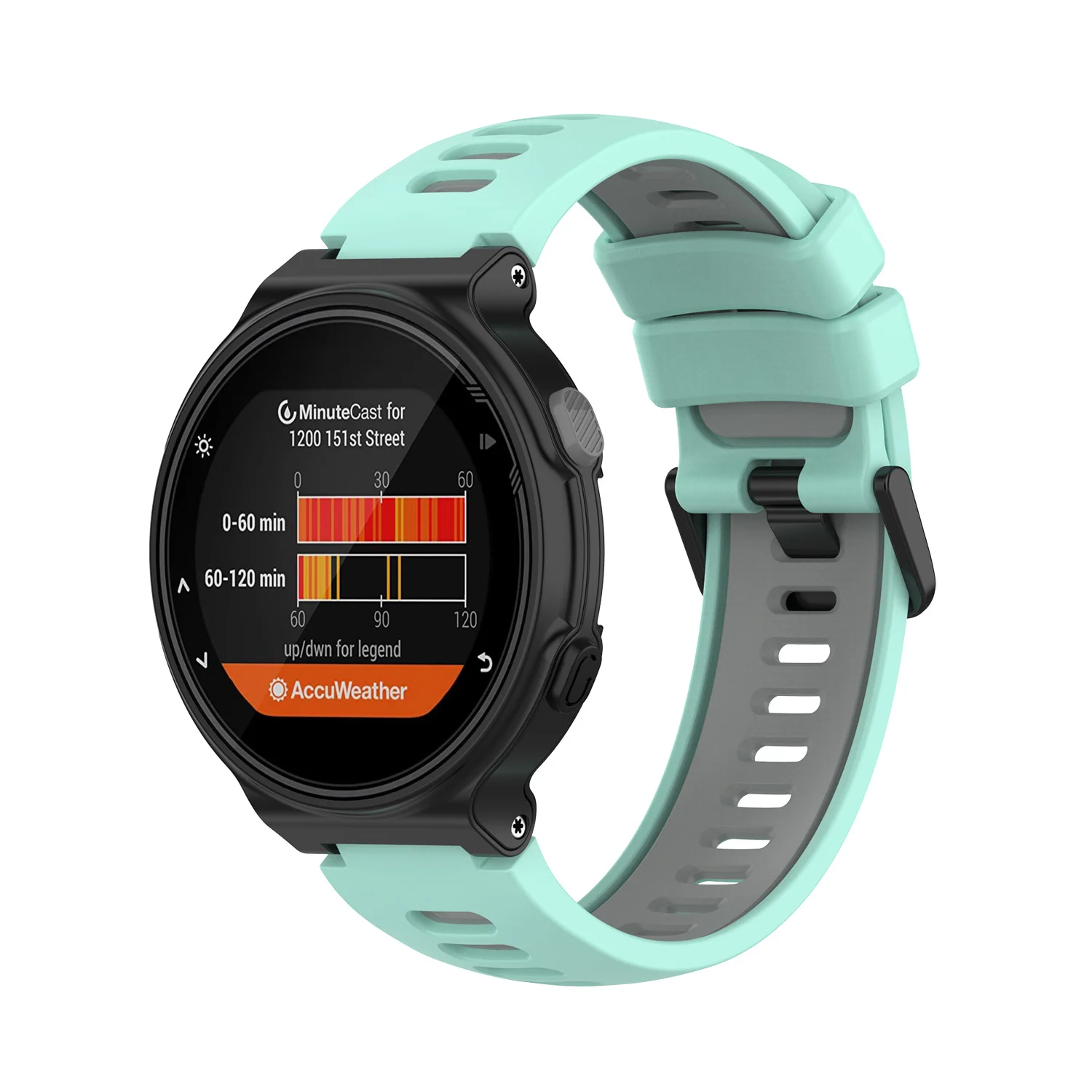 Cinturino in silicone per Garmin Forerunner 735XT cinturino Smartwatch per Forerunner 220 230 235 620 630 cinturino braccialetto