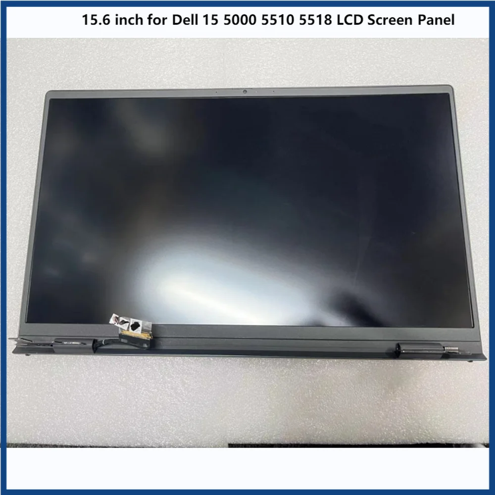 15.6 inch for Dell 15 5000 5510 5518 LCD Screen Panel IPS Panel Full Assembly Complete Upper Part FHD 1920x1080