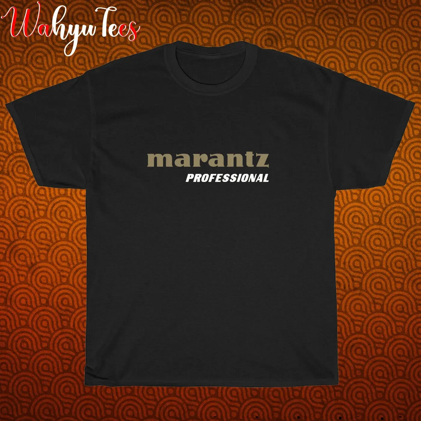 新しいシャツ マランツ アンプ ロゴ ブラック/ネイビー/グレー/ホワイト T シャツ サイズ S-3XL