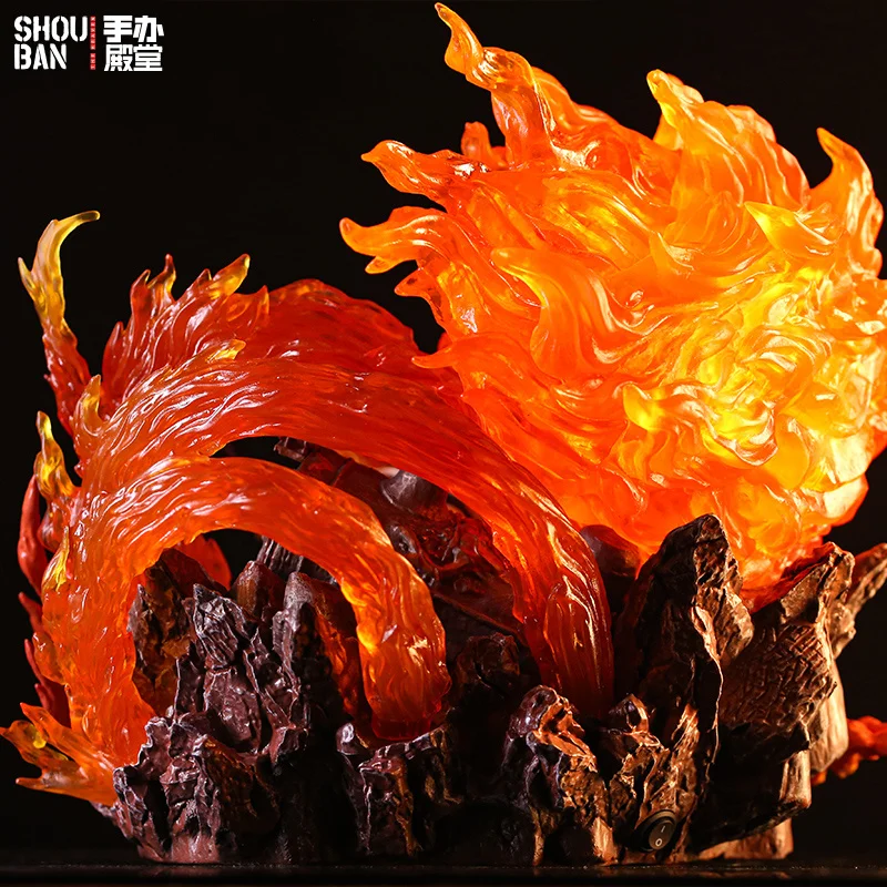 Dämonentöter: Kimetsu no Yaiba handgemachte Flame Pillar Fantasy House Rengoku KyoujuroGK Statue männliches Geburtstagsgeschenk japanischer Anime