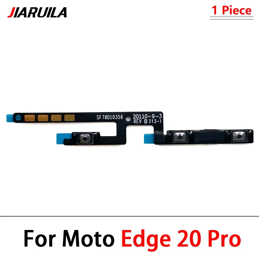 For Moto Edge 20 Lite Pro Edge 30 Fusion Neo Ultra Edge 40 Plus Power ON OFF Mute Switch Control Key Volume Button Flex Cable
