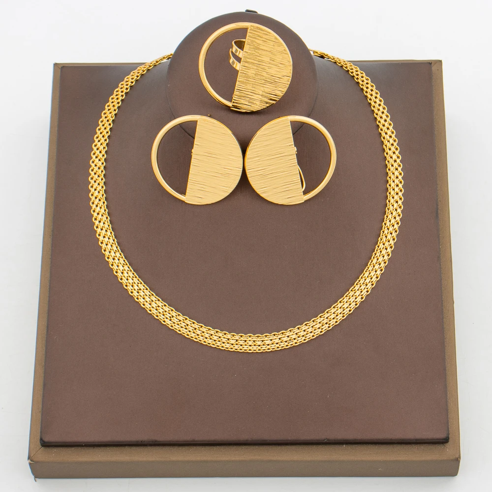 YM Brasilia Jewelry Set Gold 3