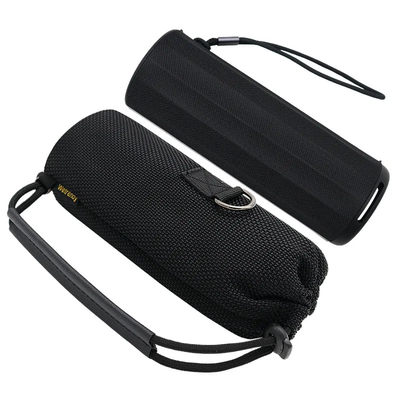 

For Xiaomi ASM02G Bluetooth Speaker Carrying Bag Sound Permeable Adjustable Strap Travel Pouch