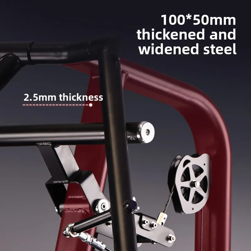 Yjq oblique supine chest push machine strength trainer gym commercial sitting chest push trainer