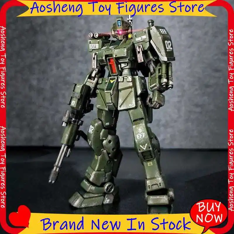 XFS HG Rgm-79s Gm Spartan 1/144 Scale Assembly Model Kit Actionfigur, dekorative Kunststoff-Hobbypuppe, Spielzeug für die Sammlung, Geschenk