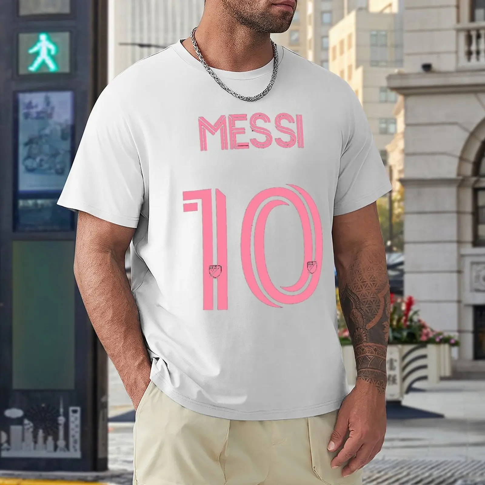 Novelty CELEBRATION Lionel And Andrés And Messi And Argentina No.10 GOAT Caricature 34 Top Tee Movement High Quality Activity Co