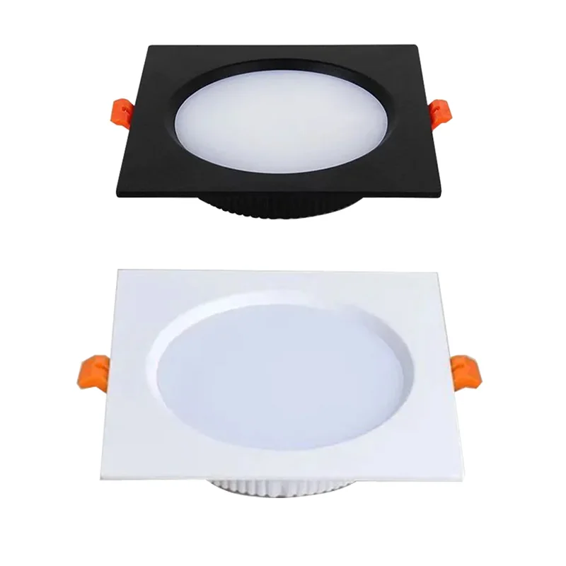 Dimmable Ultra-thin Square LED Downlight Spotlight Ceiling Light Grid Light 3W5W7W9W12W15W18W Recessed Downlight LED Panel Light