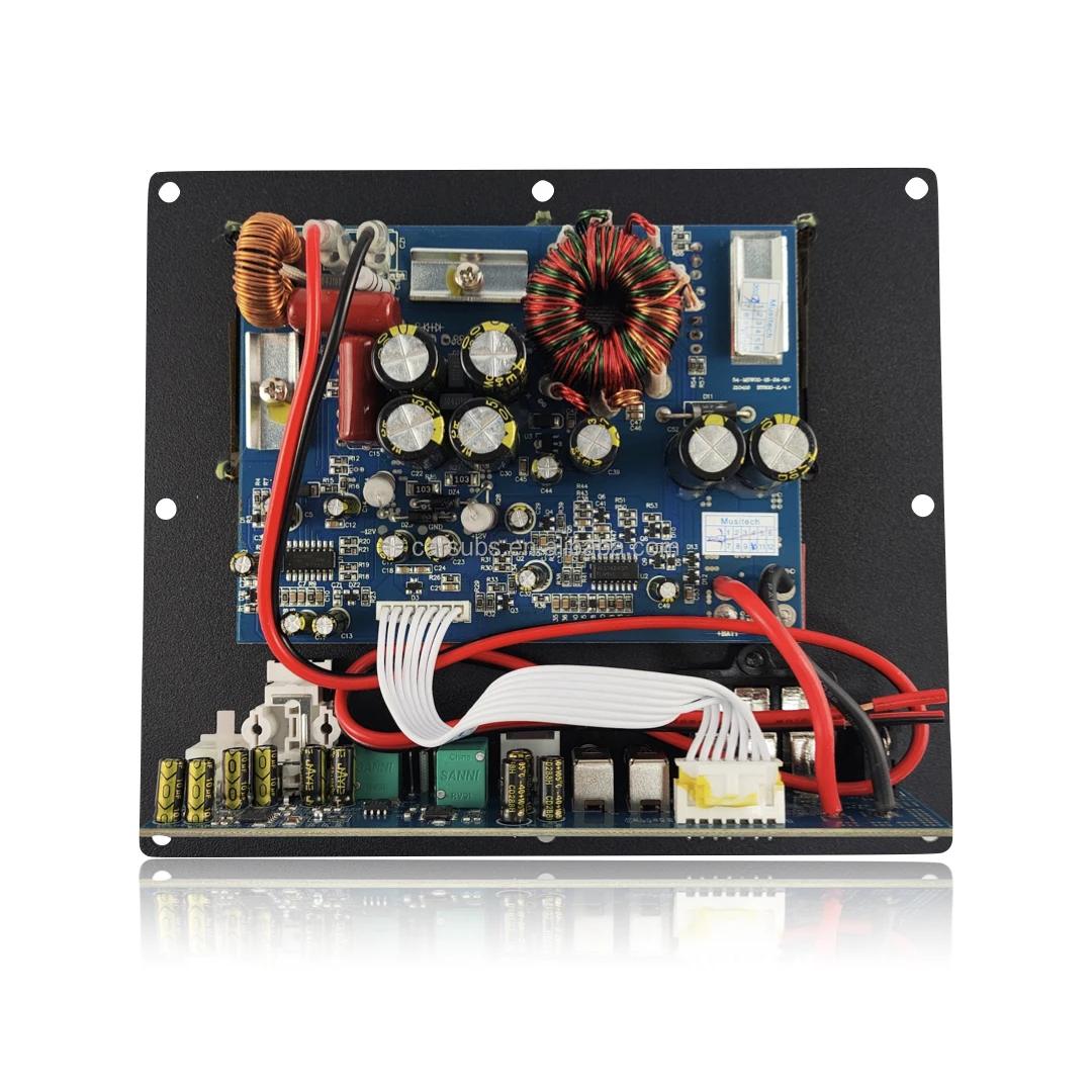 

Car Active Amplifier Board RMS 500W Bass Amp Peak 1000W Box Class D Car Amplifier PCB Board for 8 10 Inch Active Subwoofer Box
