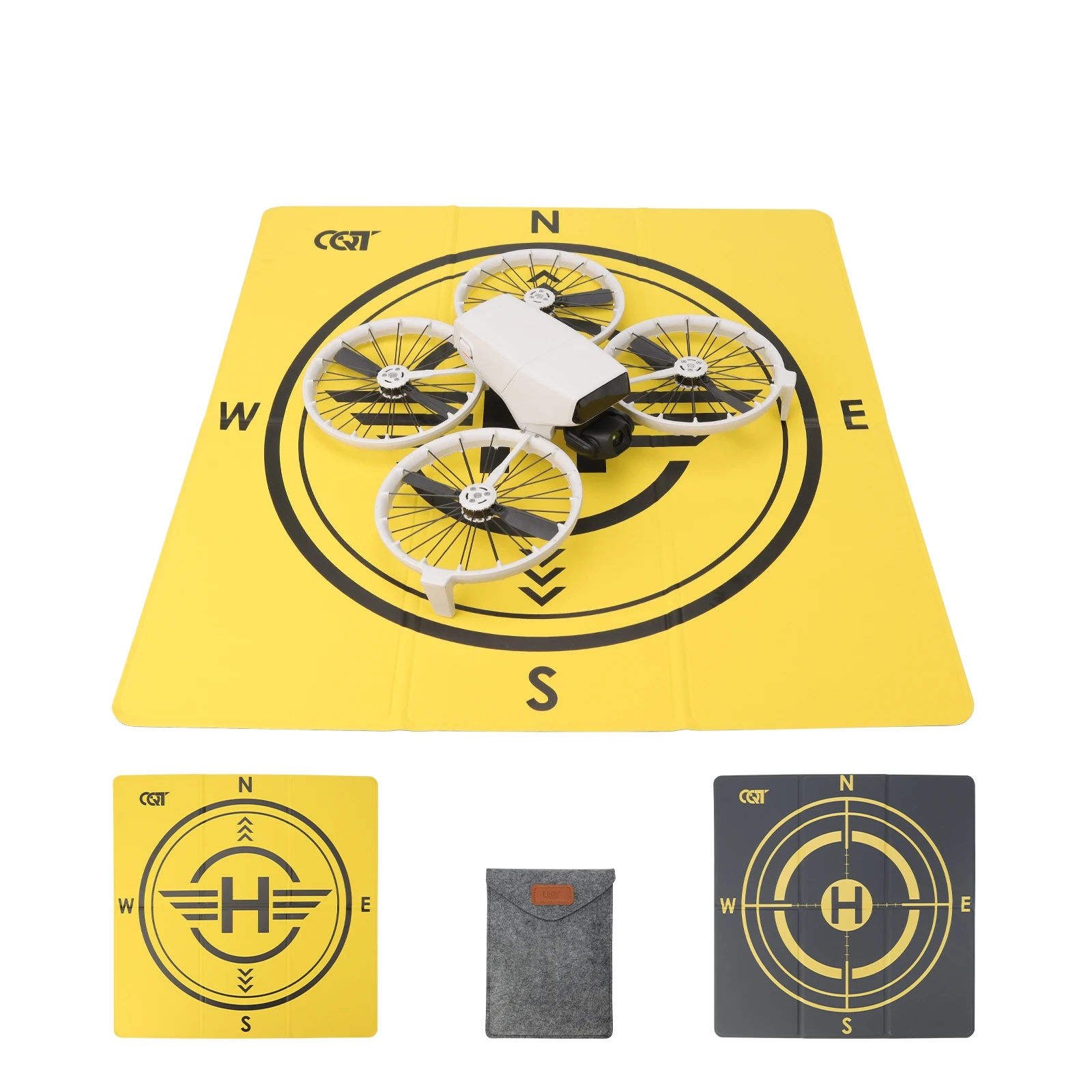 Waterproof double-sided landing pad Suitable for DJI FLIP apron aerial photography landing coordinate pad folding