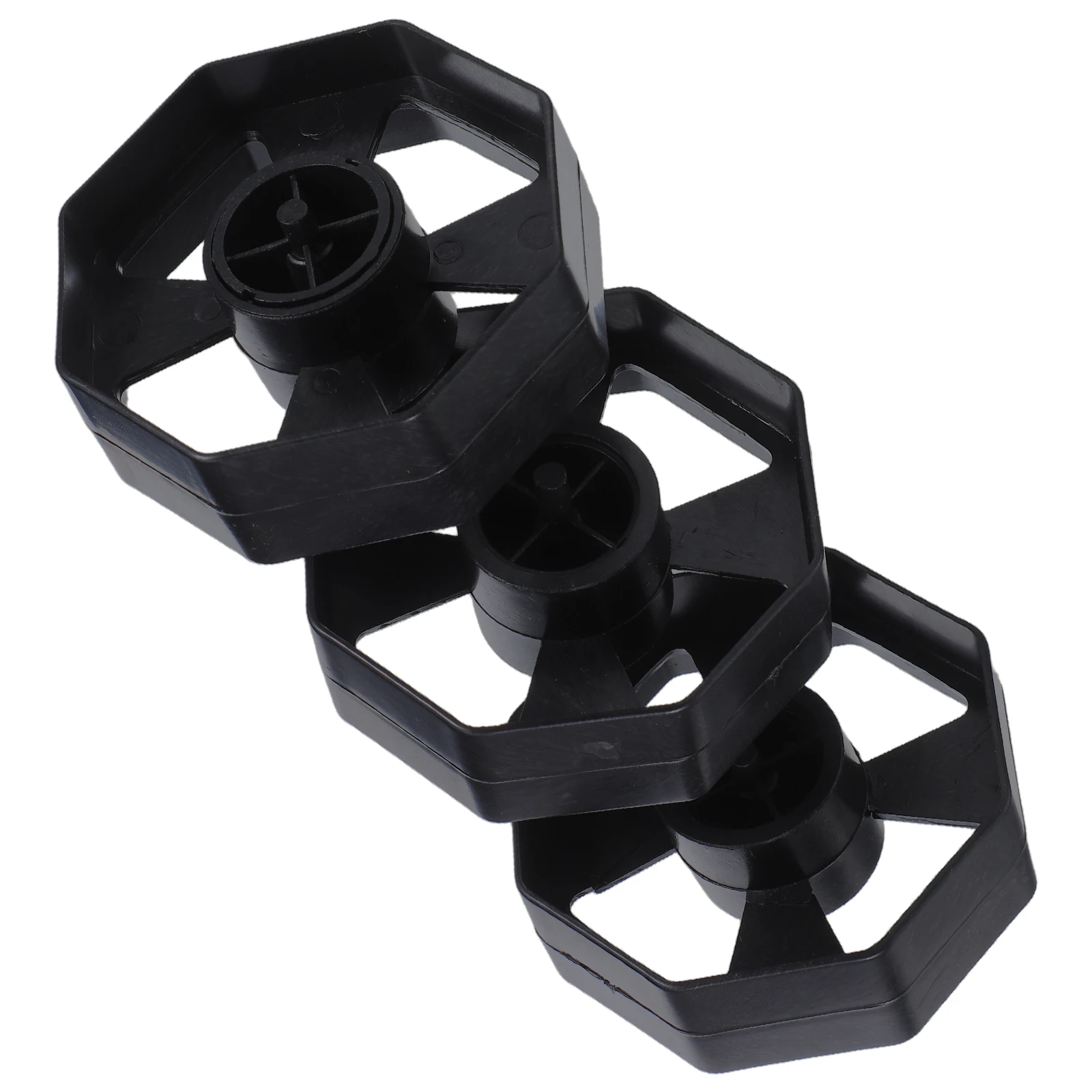

3 Sets Tape Seat Roller Core Adhesive Machine Wheel Holder Replacement Component Desktop Dispenser Plastic