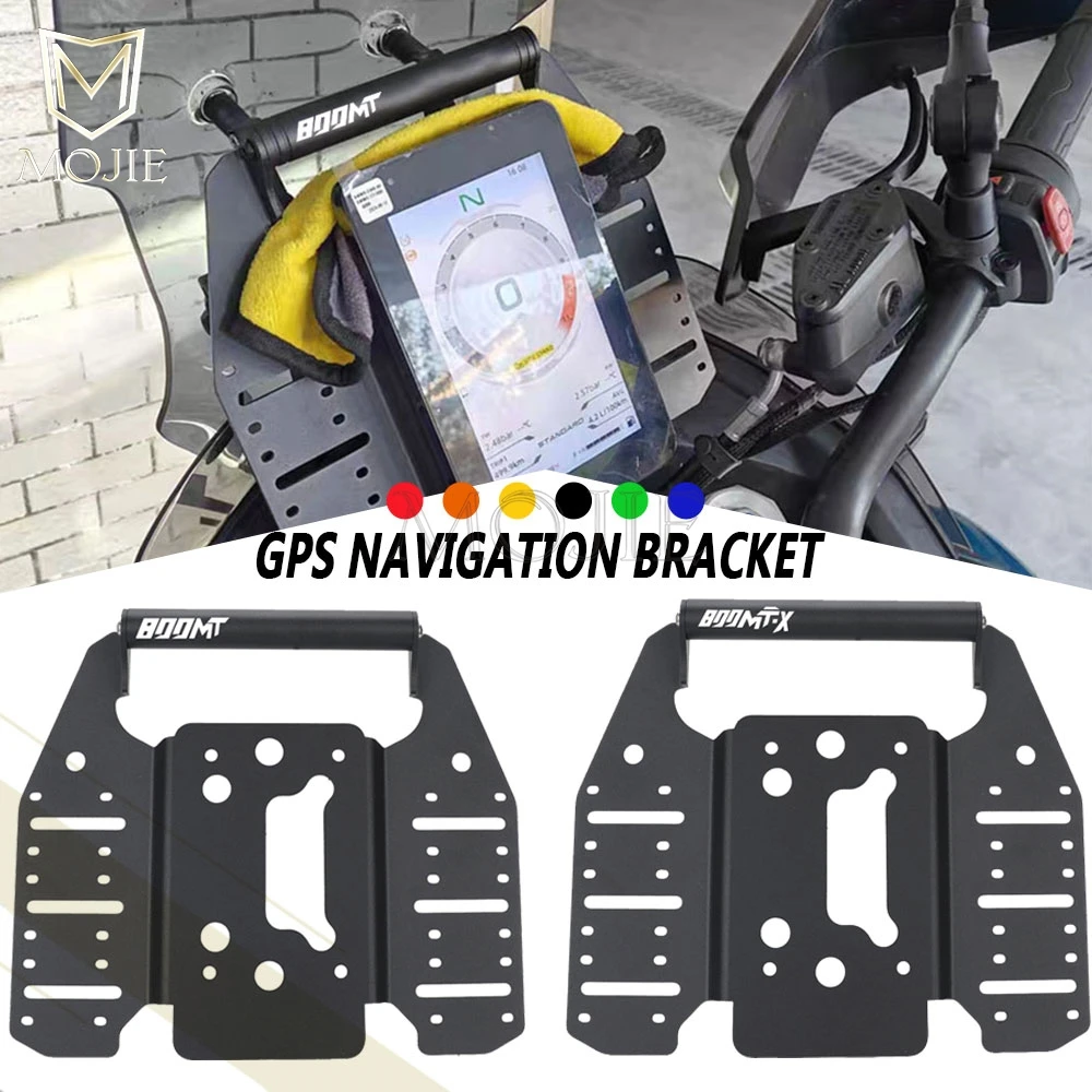 2021-2026 For Cfmoto MTX 800 MT MT-X 800MT 800MTX MT800 Motorcycle Phone Stand Holder GPS Navigation Bracket Plate Extension Bar