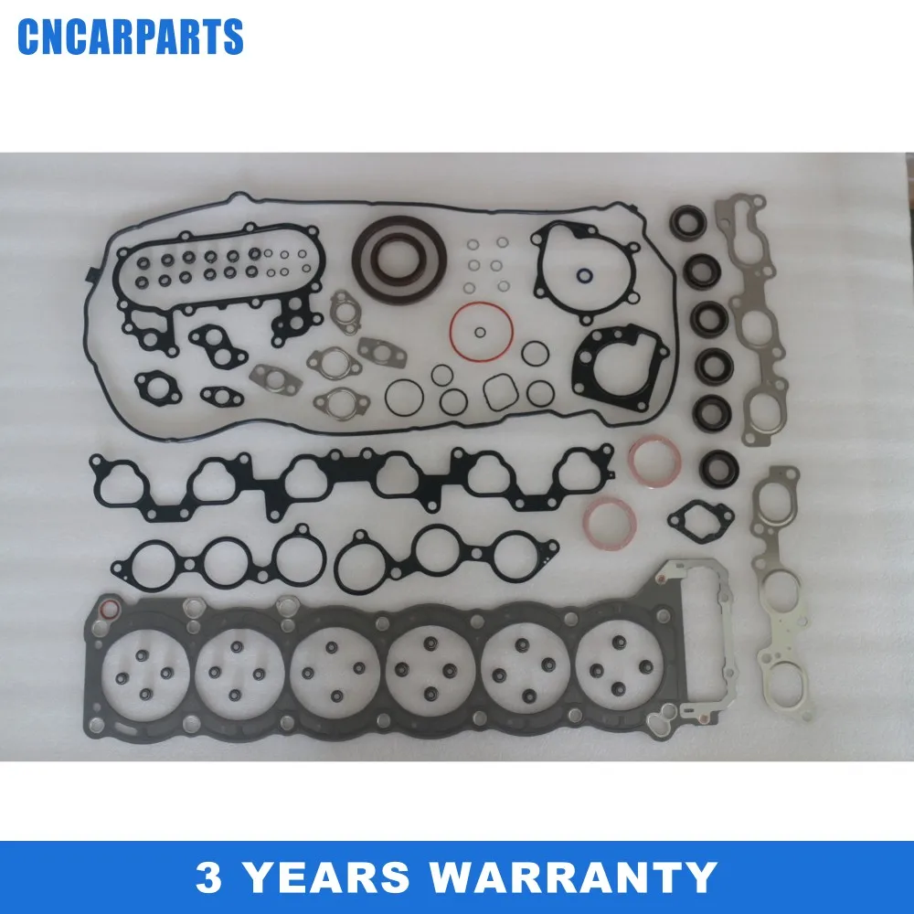 FULL HEAD OVERHAUL ENGINE GASKET KIT VRS FIT FOR TOYOTA LANDCRUISER, 92-98, 4.5L, 6CYL 1FZFE ENG, #CY950