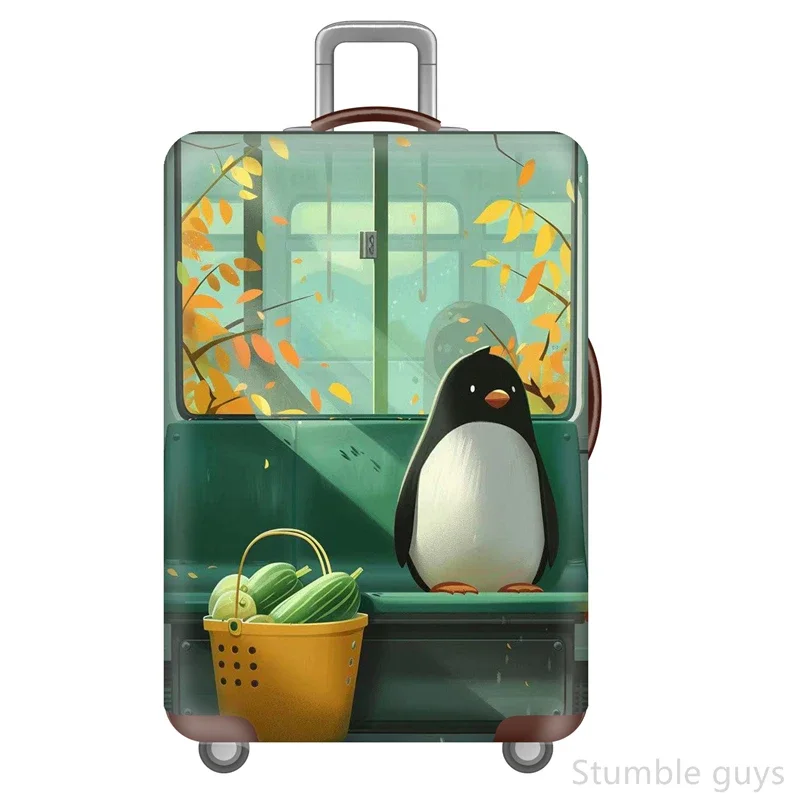 

High Elastic Luggage Protector Cover Protective Dustproof Wear-Resistant Suitcase Sleeve Reliable Travel Accessory All Trips