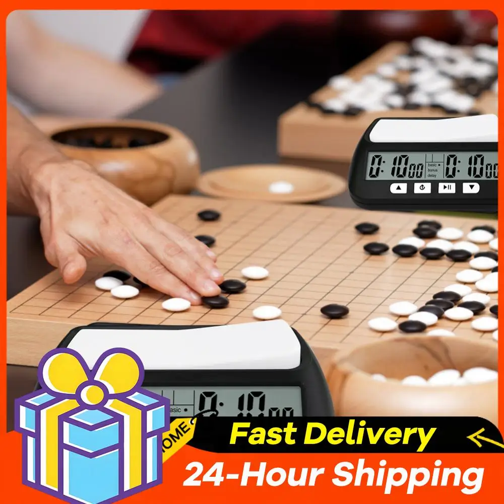 

Цифровой шахматный таймер с функцией обратного и прямого отсчета, профессиональные шахматные часы с функцией памяти для соревнований и настольных игр