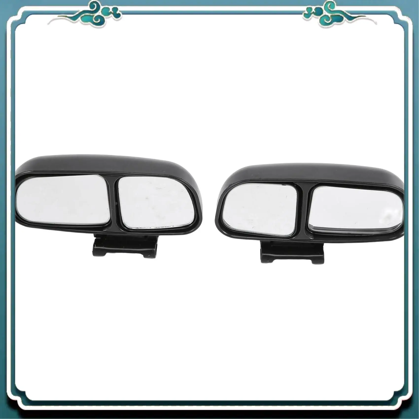 

ABTU-2Pcs Universal Car Adjustable Expand Wide Angle Blind Spot Rear View Mirrors