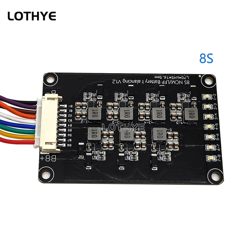 2S-17S High Current 1.2A Balance Equalizer Module Li-Ion Lifepo4 Lithium Battery Active Balancer Energy Transfer BMS