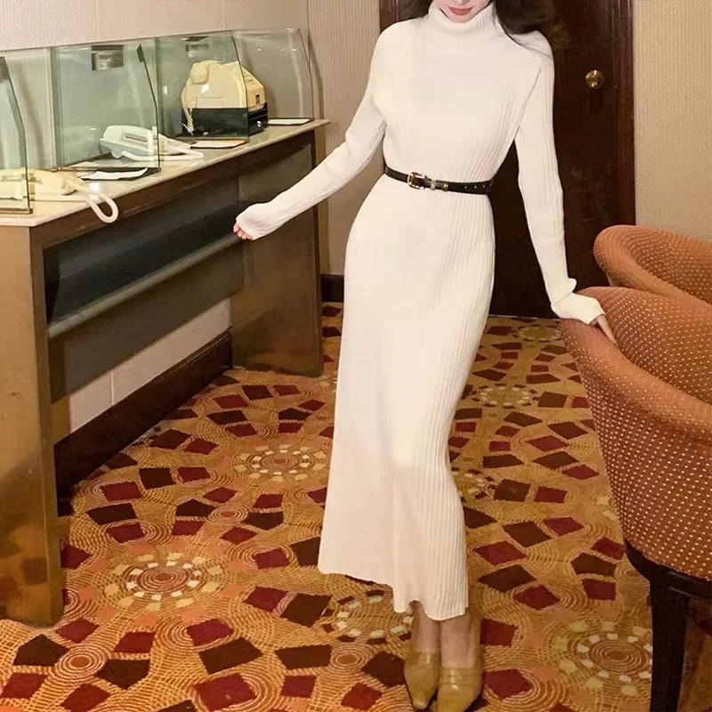 Dresses Womens Dress Clothes For Woman Satin Slip Sexy See-Through Slim-Fit Thigh-High High-Slit Clubwear Ruched Sensual Soiree