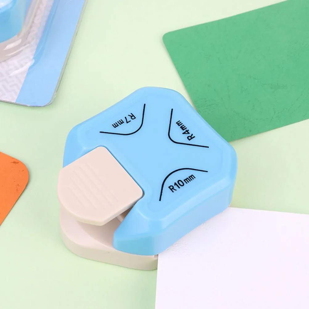 Multi-Angle Corner Puncher Round for Paper Cardstock Small Sturdy Design Easy Storage Photo Trimming Tool