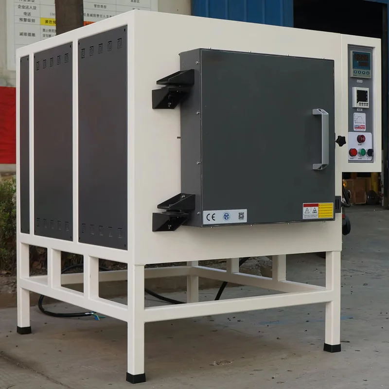 

1400C 1200C High Temperature Heat Treatment Ceramic Kiln Anneag Laboratory Chamber Electric Muffle Furnace