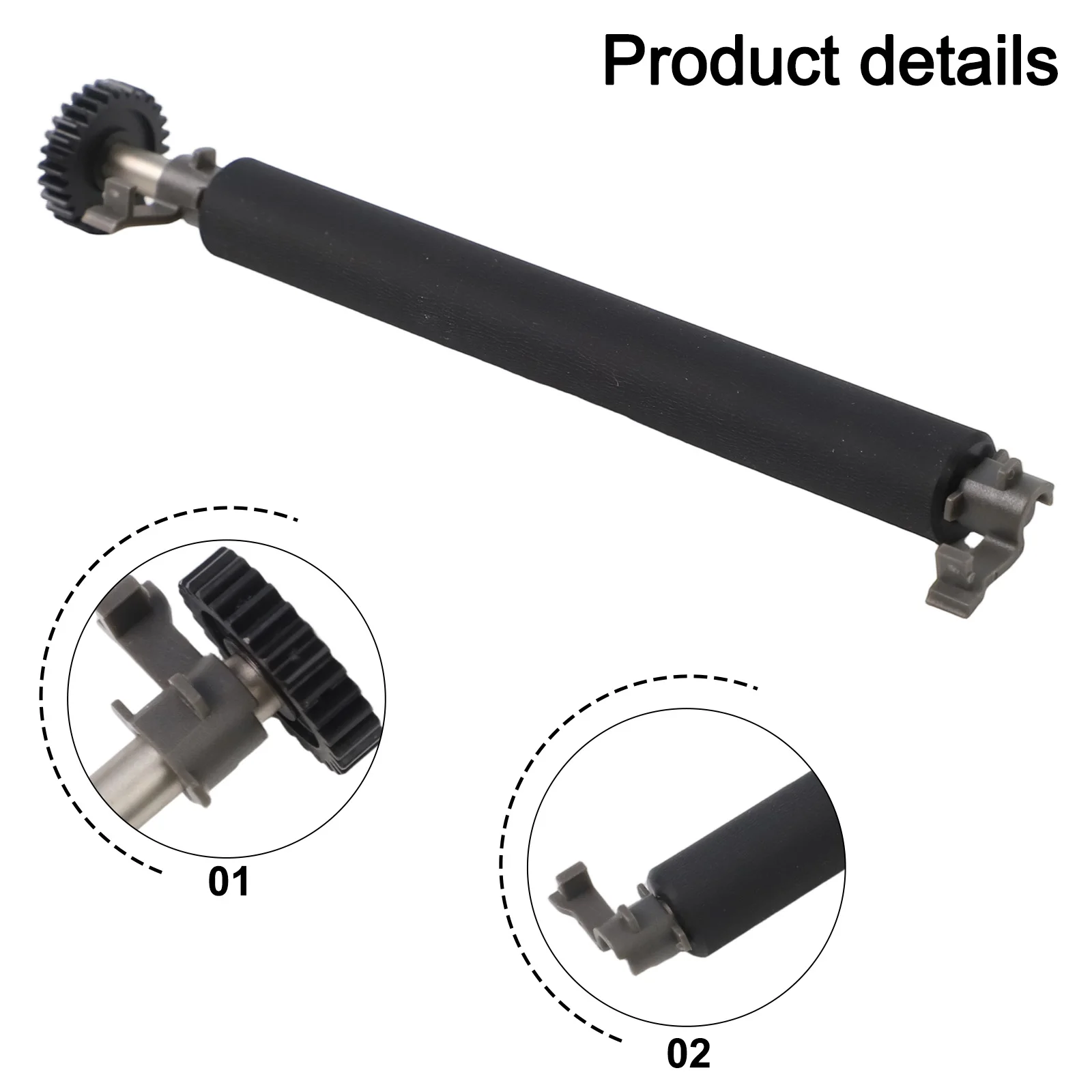 P1080383-222 Platen Roller Rubber For Zebra ZD420T ZD620T Thermal Printer 203dpi 300dpi Replacement Part
