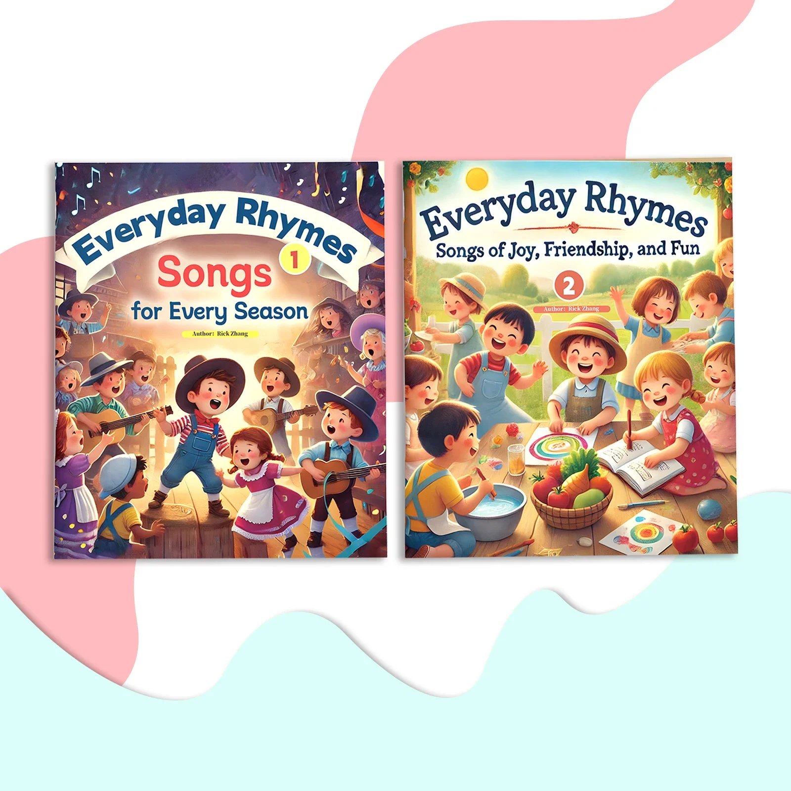 

A collection of classic children's songs, a Montessori English nursery rhyme book for 3-6 year olds.