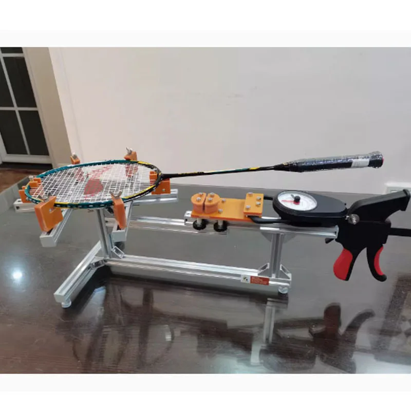 

Household Badminton Racket Stringing Machine String Machine Racket Support Aluminum Alloy Diy Racket Frame Stringing Machine