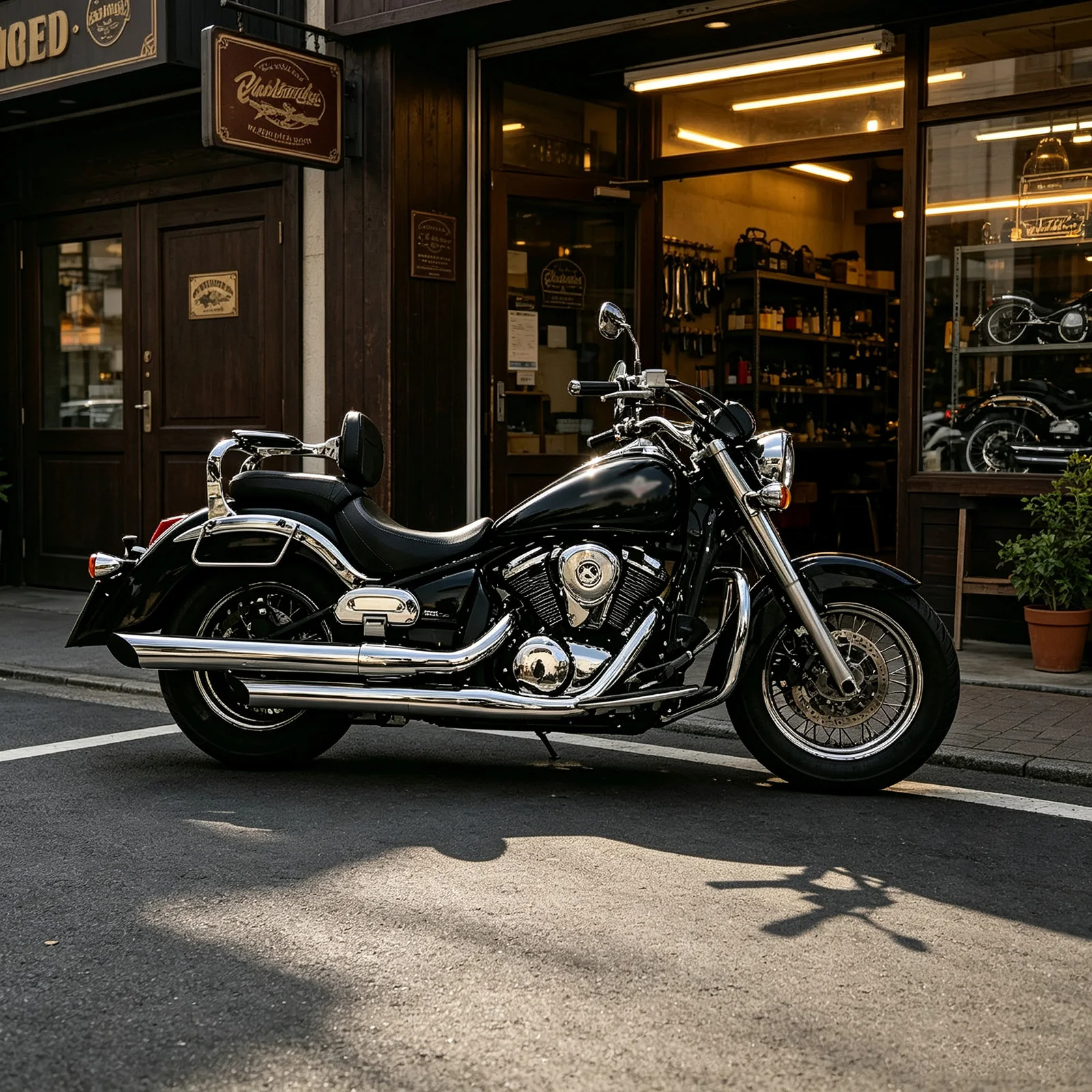 For Kawasaki Vulcan 900 VN 900 Custom Classic Bobber VN900 Motorcycle Accessories Adjustable Folding Driver Backrest Sissy Bar view 2