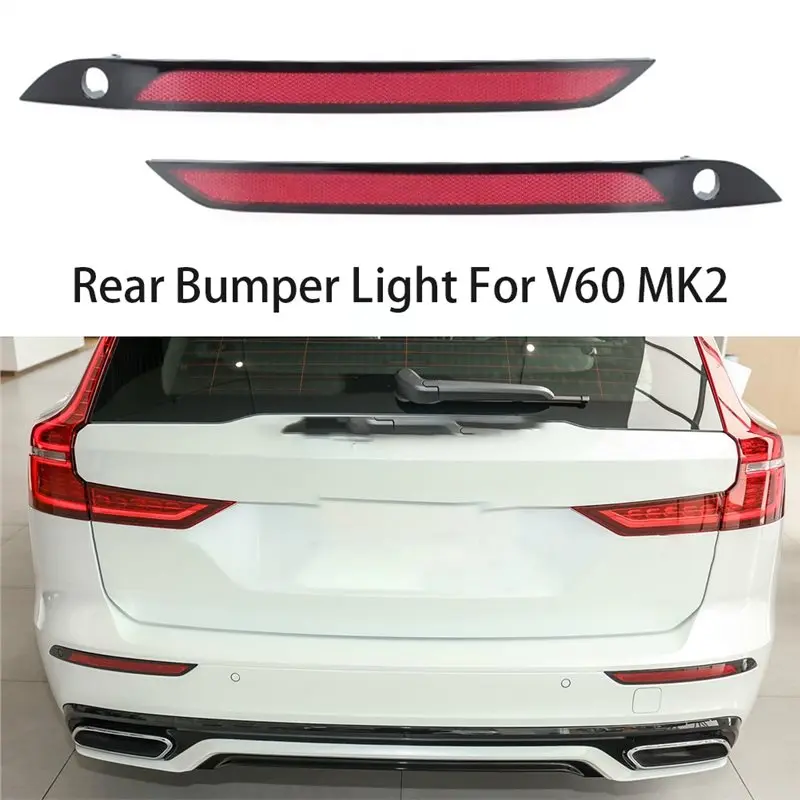 Rear Fog Light Reflector Reflectors 31656586 31656587 For Volvo MK2 Car Rear Bumper Light Without Light