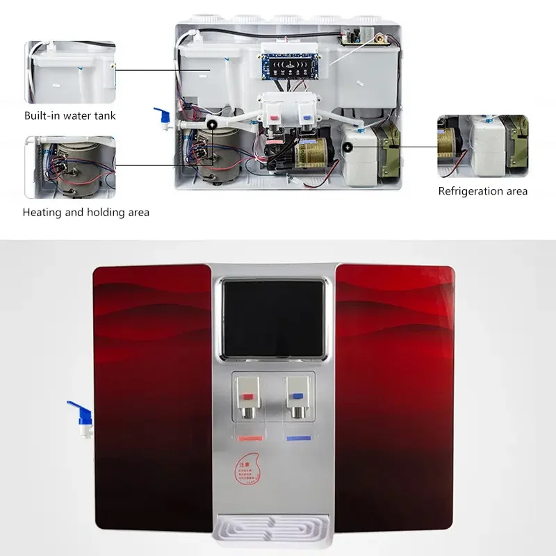 High Quality Water Purifier Heating Cooling Machine Home Drinking Water Filter RO Reverse Osmosis Purify Water