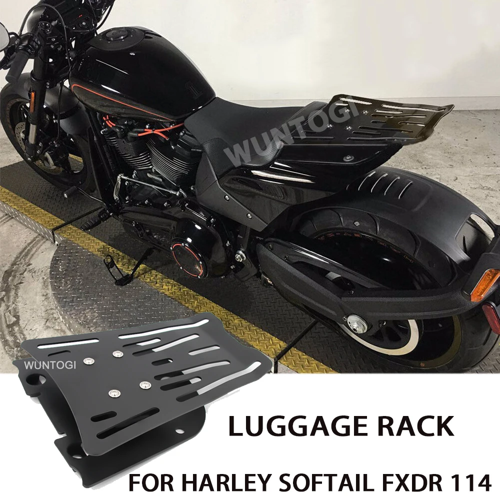 

for Harley Softail FXDR 114 Rear Luggage Rack Motorcycle Fender Luggage Bridge FXDR114 Retrofit Parts Accessories