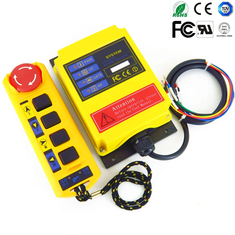 

nice A4S AC380V 220V 110V industrial universal radio wireless remote control distance for overhead crane AC/DC