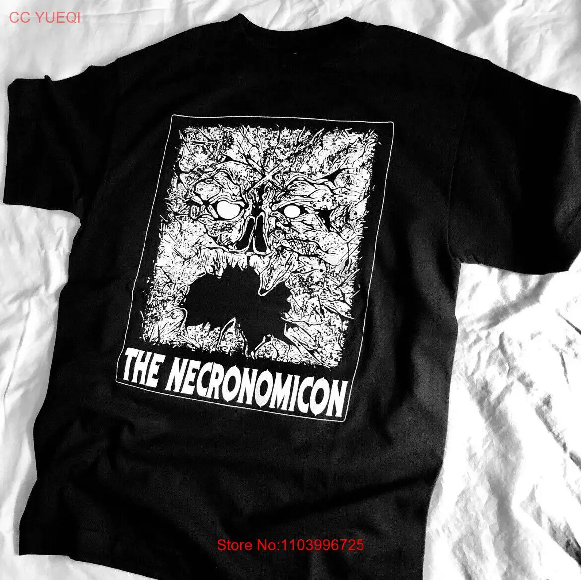 The Cryptic Lab Necronomicon Book of the Dead Tshirt - Ex Mortis / Evil Dead NEW