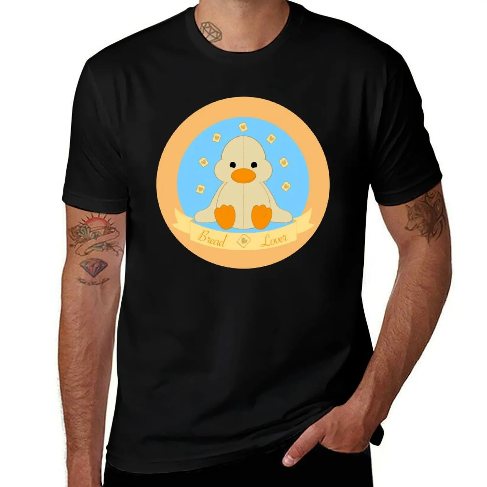 

Bread Lover T-Shirt quick-drying funny shirt cotton baggy shirts mens t shirt graphic