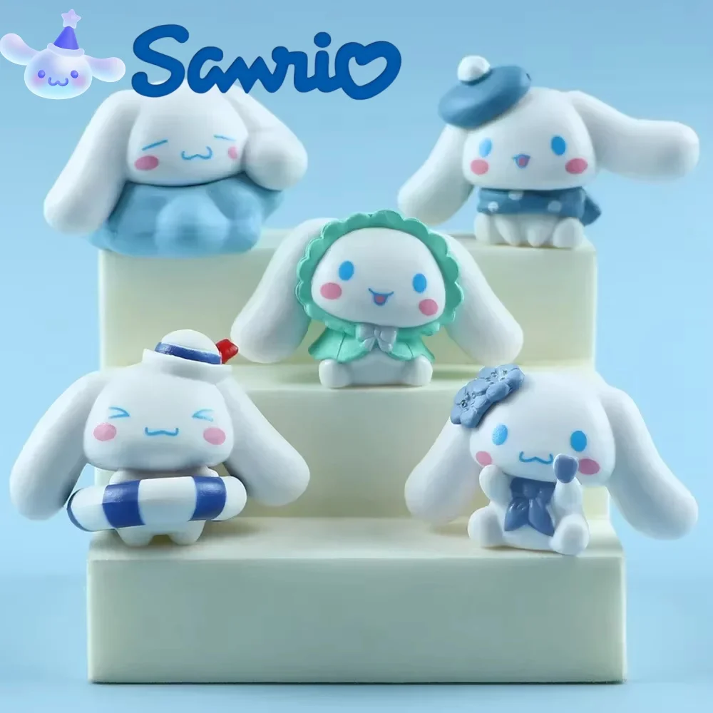 

Sanrio Anime Action Figures Dolls Model Cinnamoroll Cartoon Dolls Acrylic Model Toys Desktop Decoration Collection Birthday Gift