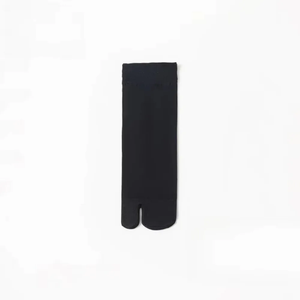 Fashion Ultra Thin Toe Socks Breathable Sexy Tabi Silk Socks Toe-separated Solid Color Compression Socks Women