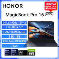 HONOR MagicBook Pro 16 2024 Laptop Intel Ultra 5 125H Arc graphics 16 24GB 1TB 16\
